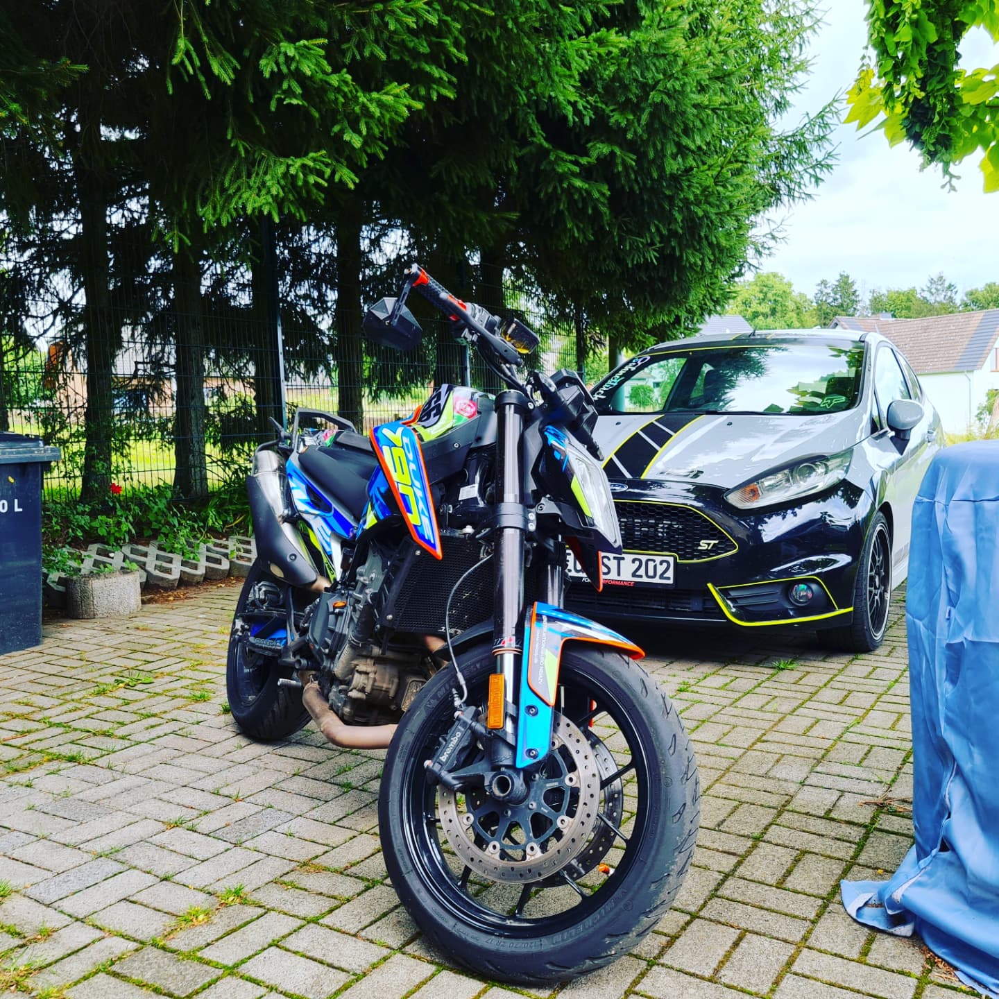 KTM Duke Digitaldruck