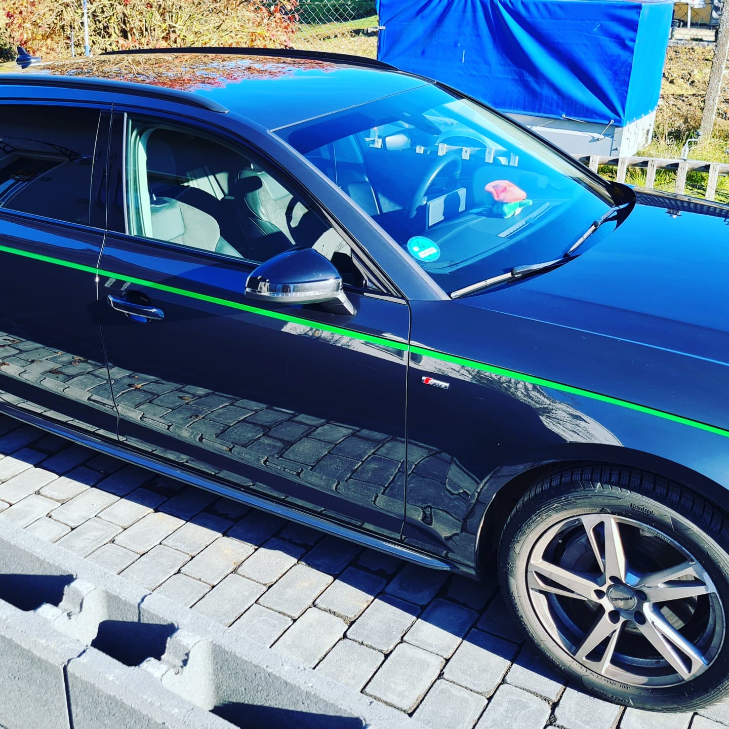 Audi A4 Avant Teilfolierung