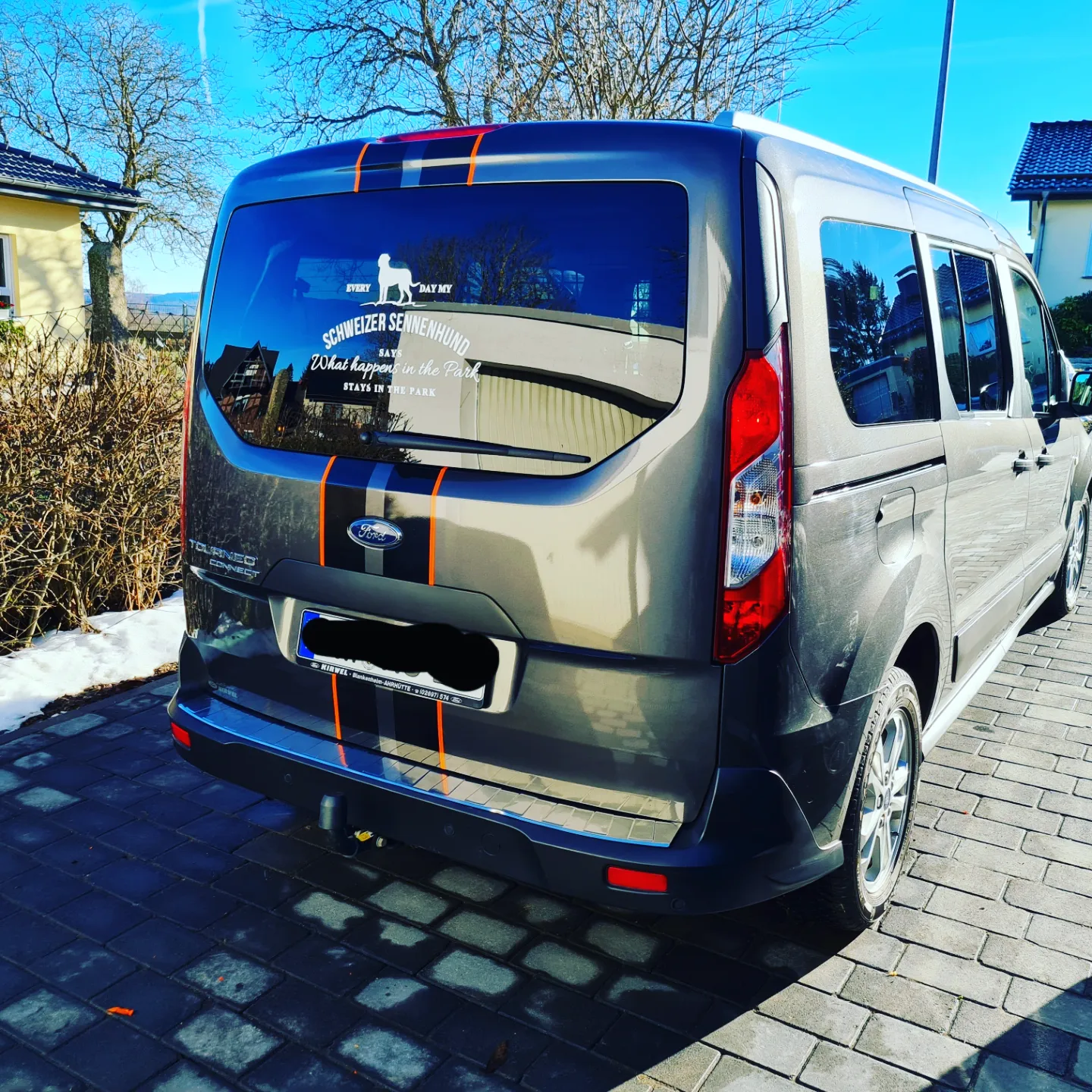 Scheibentönung Ford Connect