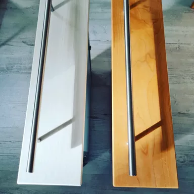 Möbelfolierung Holz Weiß